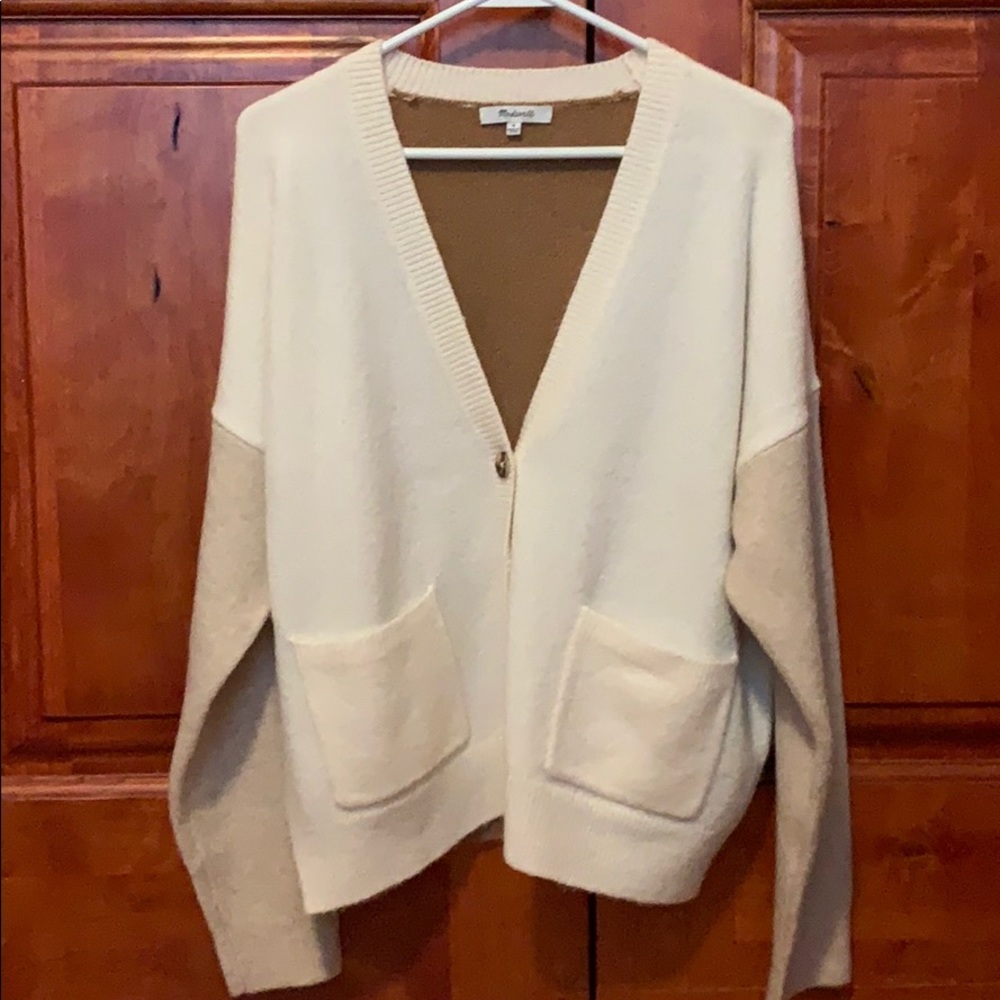 Soft Madewell cardigan